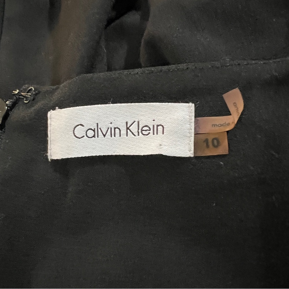 Calvin Klein Black Midi Dress - Picture 9 of 12